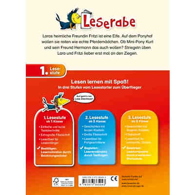 Leserabe: Lara und die freche Elfe: Auf dem Ponyhof, 1. Lesestufe 2