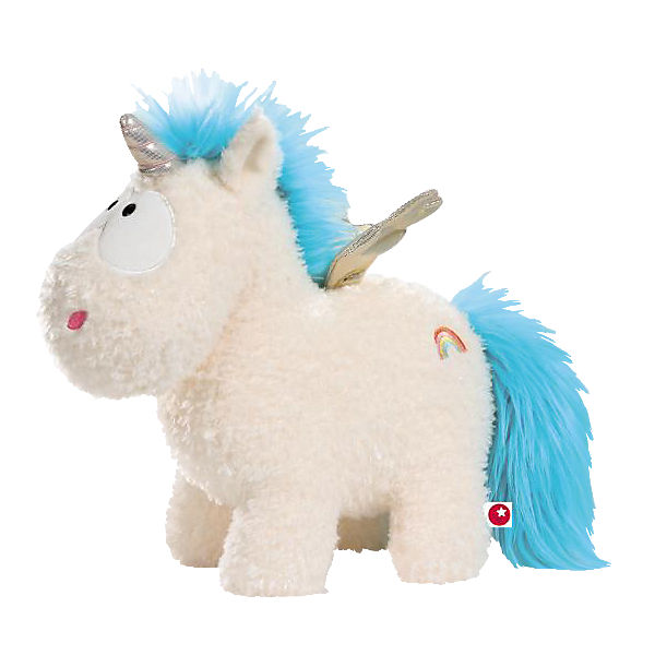 Einhorn Rainbow Flair mit Flügel stehend, 22cm stehend (40102)