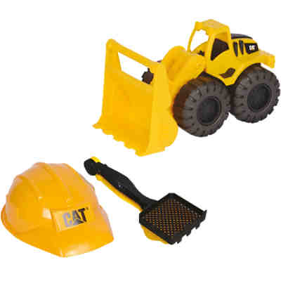 CAT Construction Crew Sand-Set Radlader inkl. Helm und Zubehör