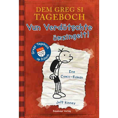Dem Greg si Tageboch: Vun Verdötschte ömzingelt, Band 1 auf Kölsch