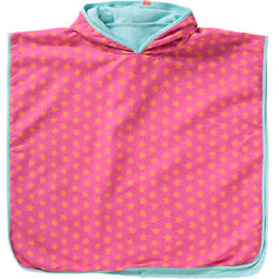 Lässig Baby Strandponcho mit UV-Schutz für Mädchen, 60 x 60 cm