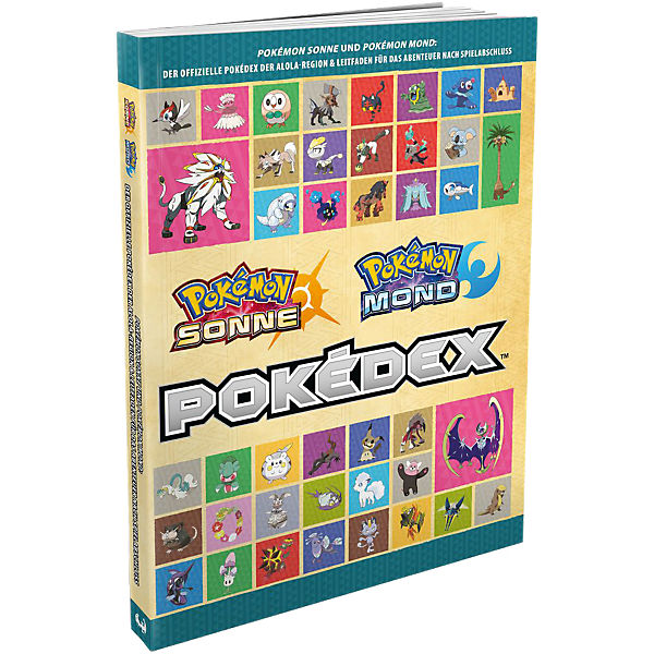 Lösungsbuch Pokémon Sonne und Pokémon Mond Pokedex