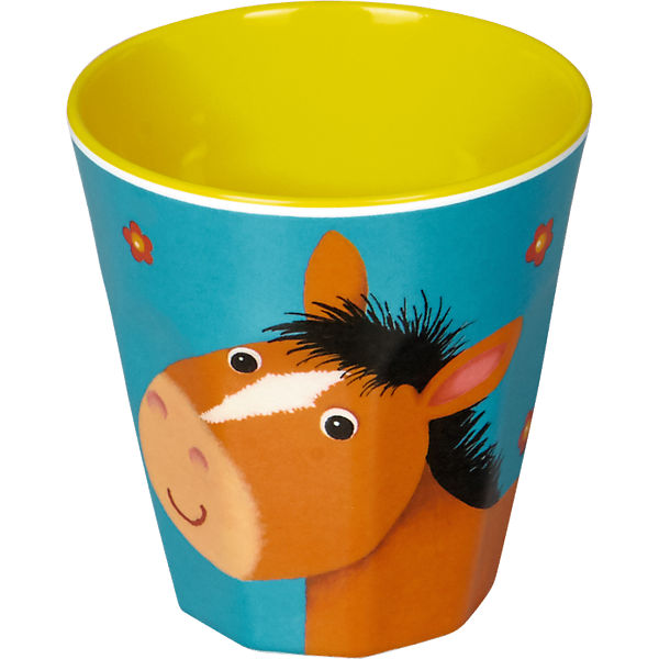 Melamin-Becher Pferd Freche Rasselbande