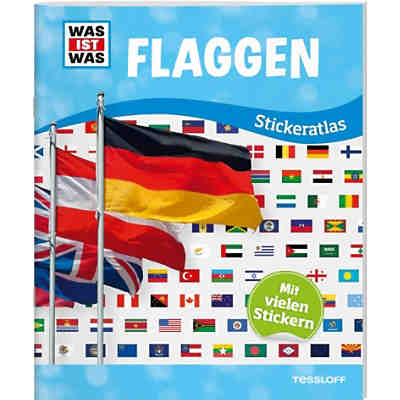 WAS IST WAS Flaggen, Stickeratlas