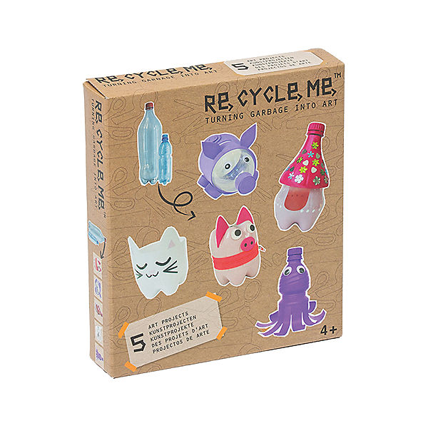 Re-Cycle-Me Bastelspaß mit PET-Flschen 1 - Kunst aus Abfall