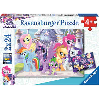 Puzzleset 2 x 24 Teile My little Pony Zauberhafte Ponys