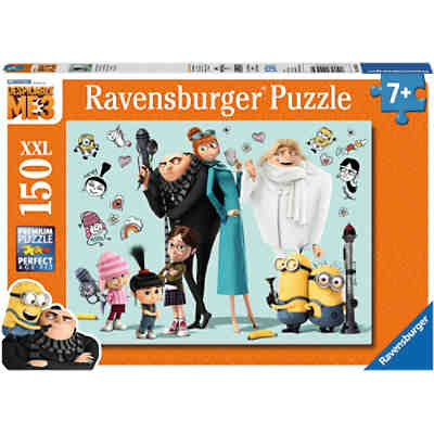 Puzzle 150 Teile XXL Minions Ich - einfach unverbesserlich 3- Gru und seine Familie