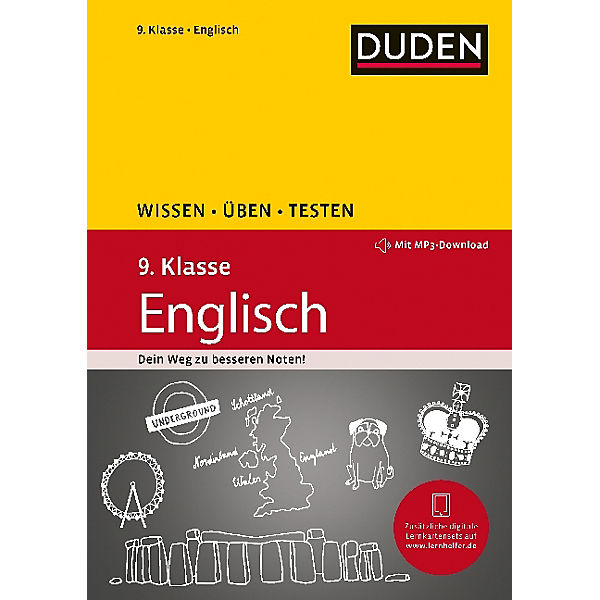 Duden Wissen - Üben - Testen: Englisch 9. Klasse