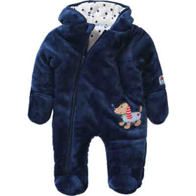 BABYGLÜCK BY SALT & PEPPER Baby Plüschoverall für Jungen