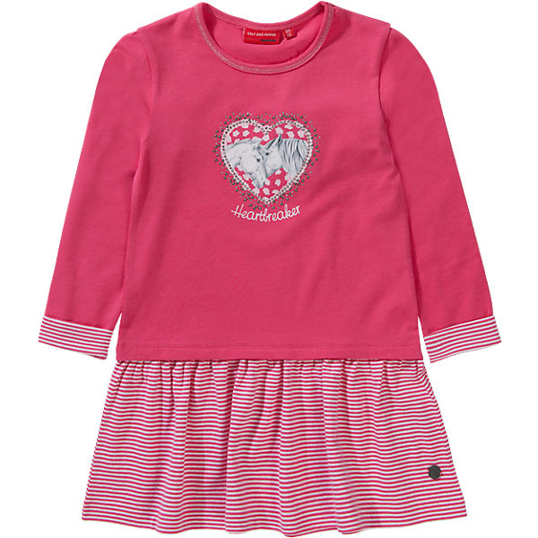 Kinder Jerseykleid, Pferd