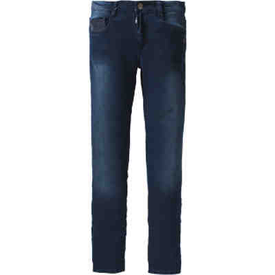 Jeans ROSE Skinny Fit Super Stretch mit Paillettentasche für Mädchen, Bundweite MID