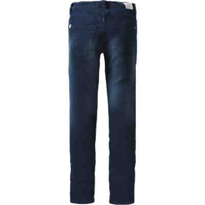 Jeans ROSE Skinny Fit Super Stretch mit Paillettentasche für Mädchen, Bundweite MID 2
