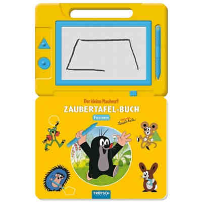 Der kleine Maulwurf: Zaubertafel-Buch - Formen