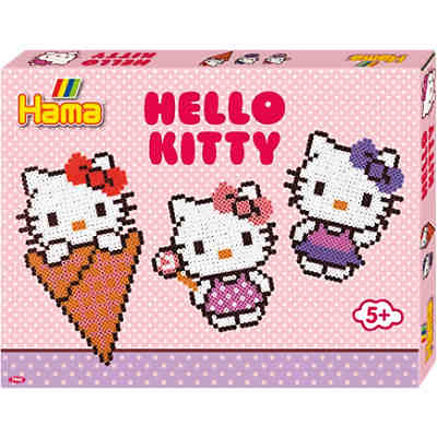 HAMA 7942 Geschenkset Helly Kitty, 4.000 midi-Perlen & Zubehör