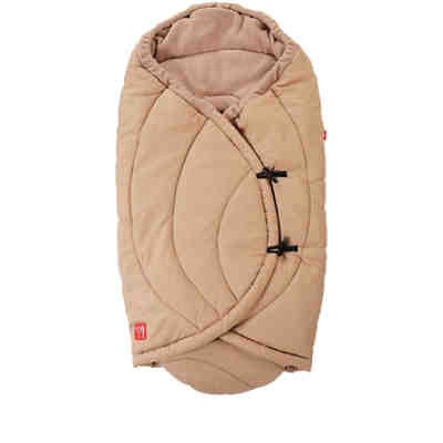 Einschlagdecke CooCoon für Babyschale und Tragetasche, sand