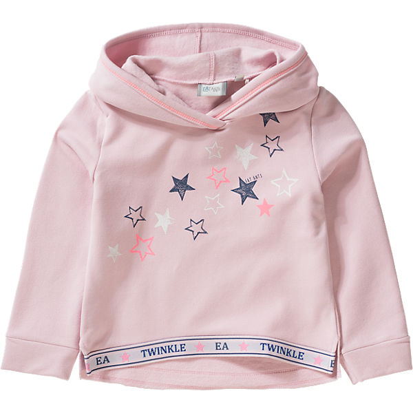 Sweatshirt mit Kapuze Sterne für Mädchen