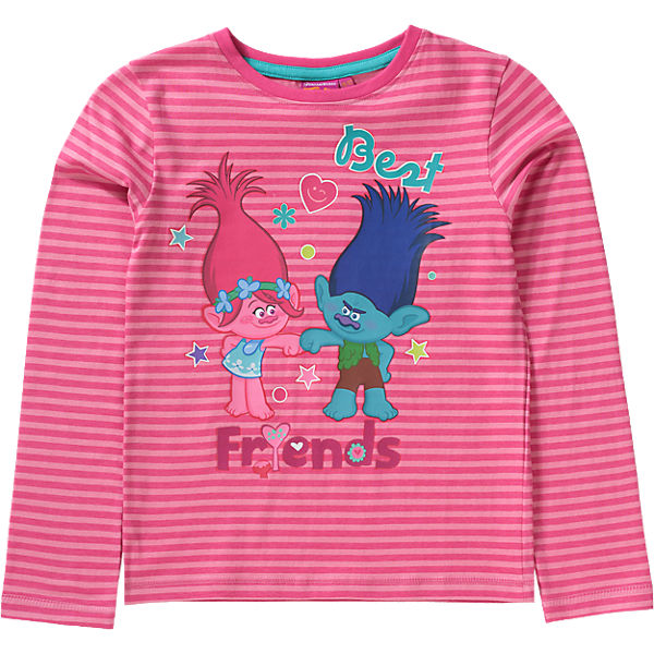Trolls Langarmshirt für Mädchen