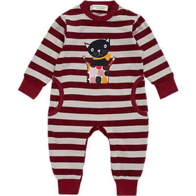 Strampler für Mädchen, Organic Cotton, Katze