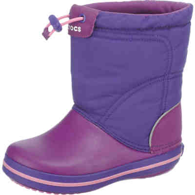 Winterstiefel Crocband LodgePoint Boot für Mädchen, gefüttert