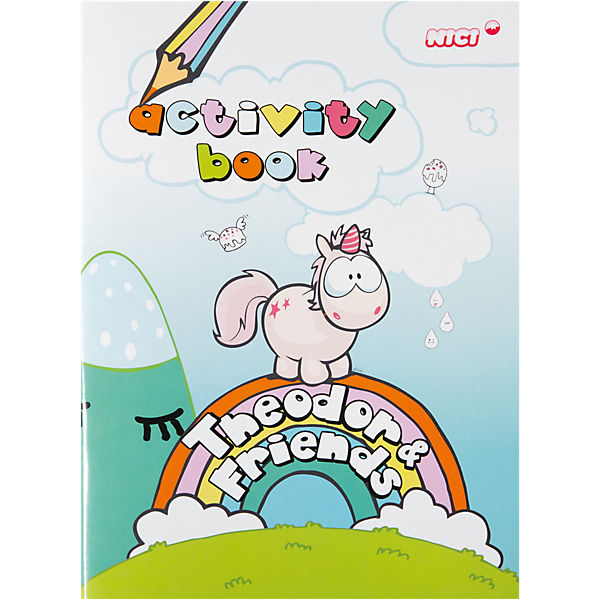 Activity book DIN A4 Theodor & Friends