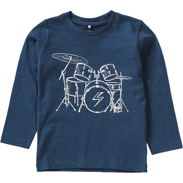 Langarmshirt NITGEILO für Jungen, Organic Cotton