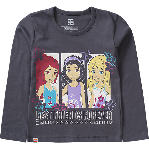 Langarmshirt FRIENDS für Mädchen