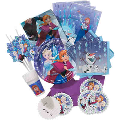 Partyset Disney Die Eiskönigin Snowflakes, 56-tlg. 2