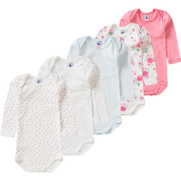 5er-Pack Bodys für Mädchen