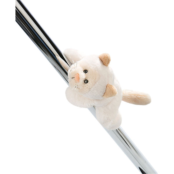 Schneekatze Mädchen, 12 cm