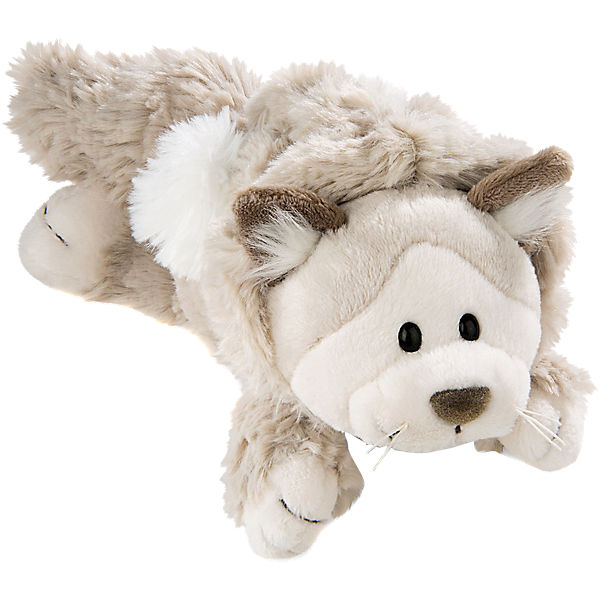 Schneekatze Junge, 30 cm liegend
