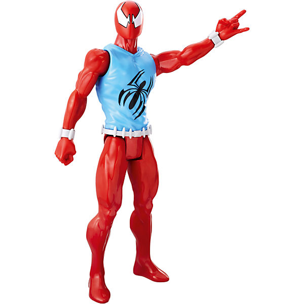 Фигурка Hasbro Титаны Паутинные бойцы, Алый паук, 30.5 см Фигурка Hasbro Титаны Паутинные бойцы, Алый паук, 30.5 см
