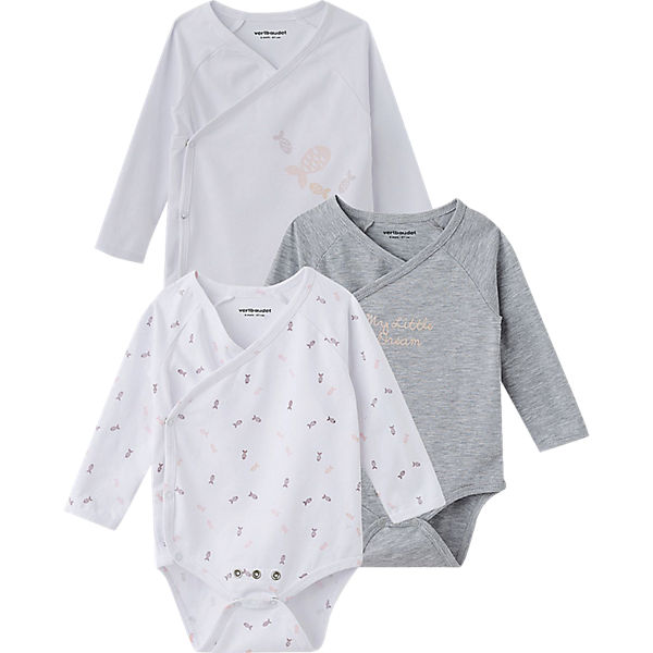 Body 3er-Pack für Mädchen