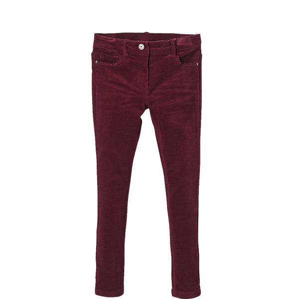 Cordhose Slim Fit für Mädchen