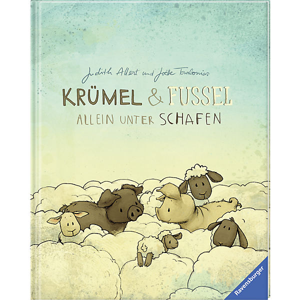 Krümel und Fussel: Allein unter Schafen