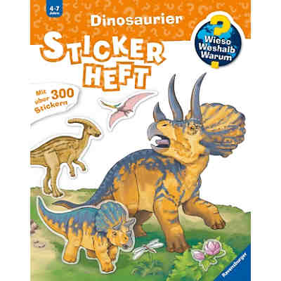 WWW Dinosaurier, Stickerheft