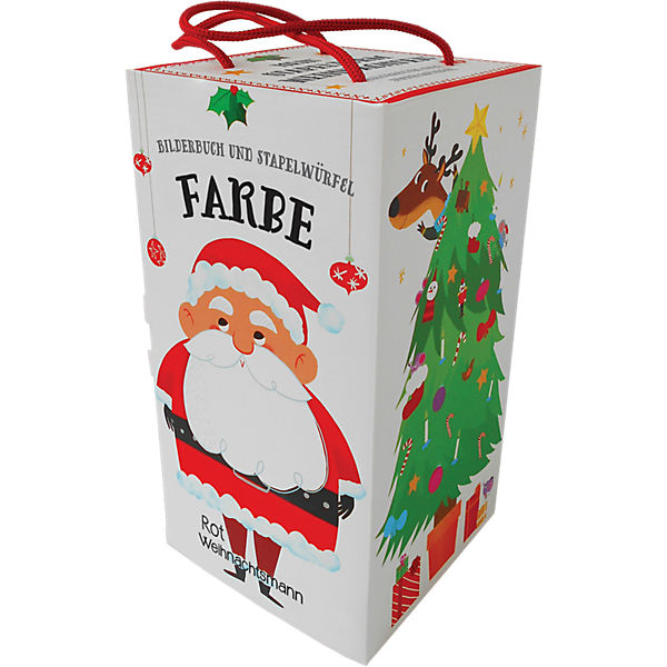 Bilderbuch und Stapelwürfel: Mein Stapelturm Weihnachten