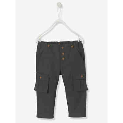 Baby Cargohose mit Hosenträgern für Jungen, gefüttert 2