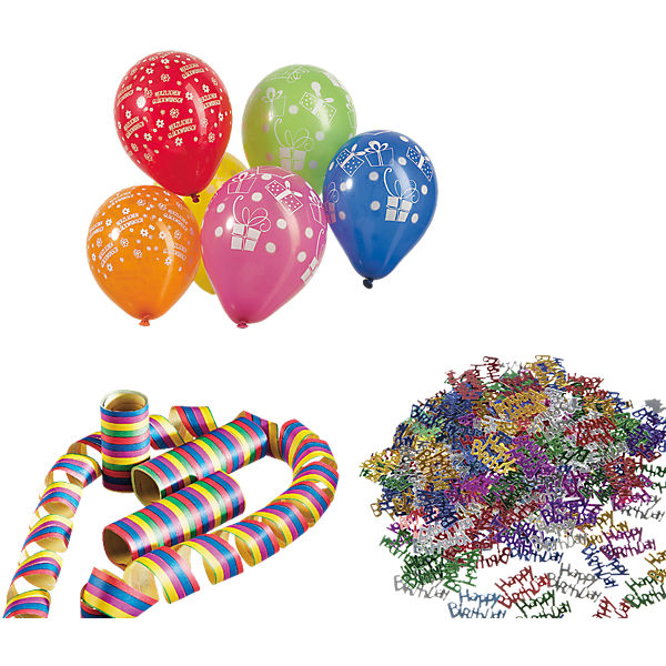 Dekoset Happy Birthyday