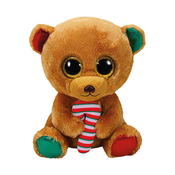 Beanie Boo Bär Bella mit Zuckerstange, 24 cm