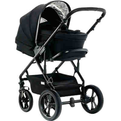 Kombi Kinderwagen LUSSO City, black/fishbone, 2018