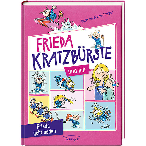 Frieda Kratzbürste und ich: Frieda geht baden