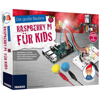 Franzis - Die große Baubox Raspberry Pi für Kids (Zubehörset)