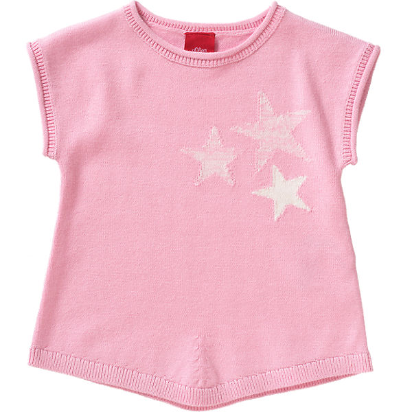 Baby kurzarm Pullover für Mädchen, Stern