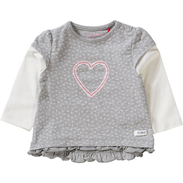 Baby Langarmshirt für Mädchen, Herz