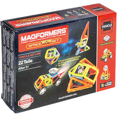 Magformers Creator Space-Set 22T + Räder + Antennen