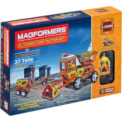 Magformers XL Cruiser Construction Set 37T LED-Licht + Bookl