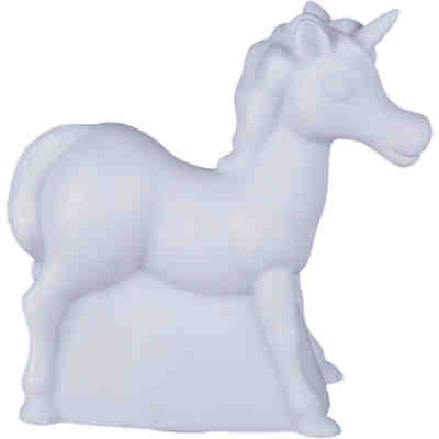 Leuchtfigur "Funky Einhorn", farbwechselnd, LED, H15 cm, batteriebetrieben