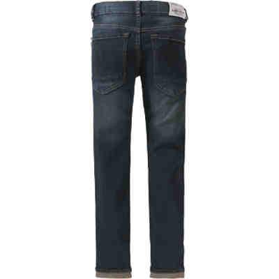 Jeans PEP Regular Fit mit gekrempeltem Saum für Jungen, Bundweite MID 2