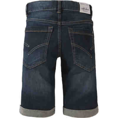 Jeansshorts BOB Regular Fit mit gekrempeltem Saum für Jungen, Bundweite BIG 2