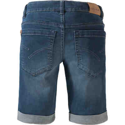 Jeansshorts BOB Regular Fit mit gekrempeltem Saum für Jungen, Bundweite BIG 2